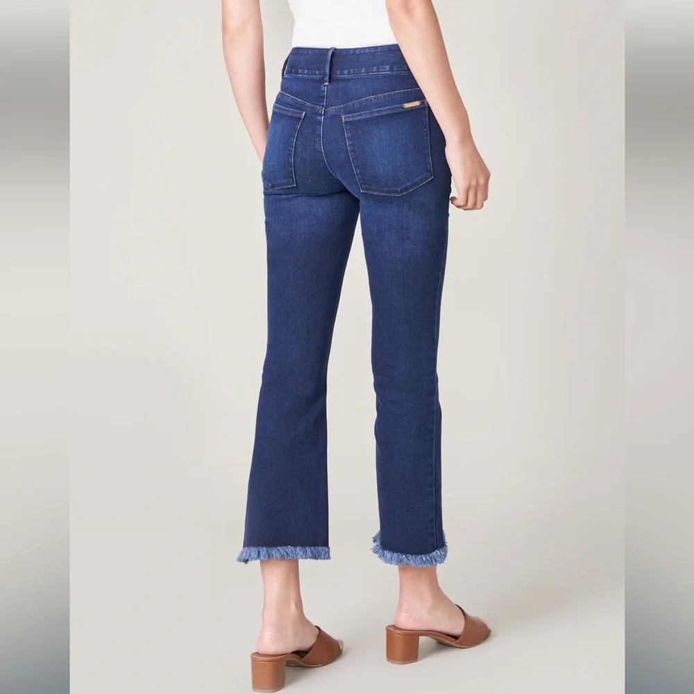 Spartina 449 Juliette High Rise Jean Ocean Palm Wash - Picture 2 of 10
